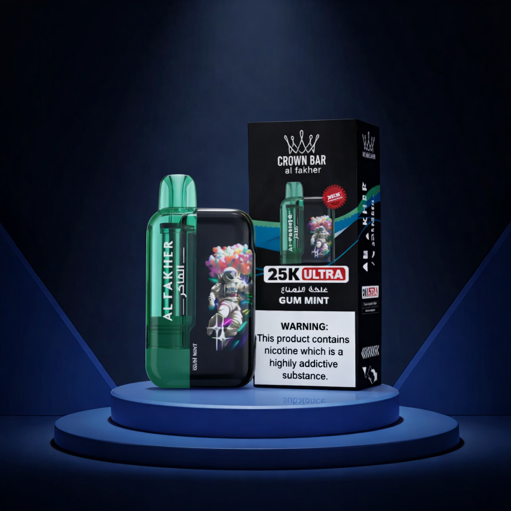 Al Fakher Crown Bar Ultra 25K España - vapers desechables, sabores vaper, 25000 caladas