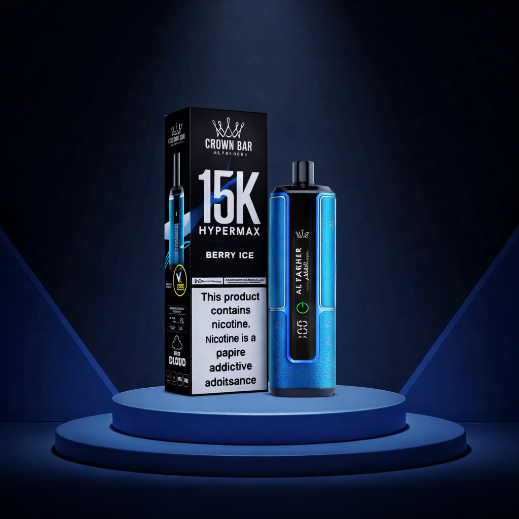 Al Fakher Crown Bar HyperMax 15K España - cigarrillos electrónicos, vaper desechable, 15000 caladas