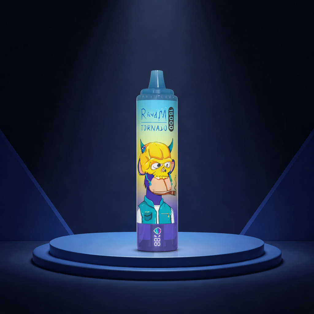 Fumot RandM Tornado 15K España - muchas caladas, vaper con nicotina, puff, 15000 caladas