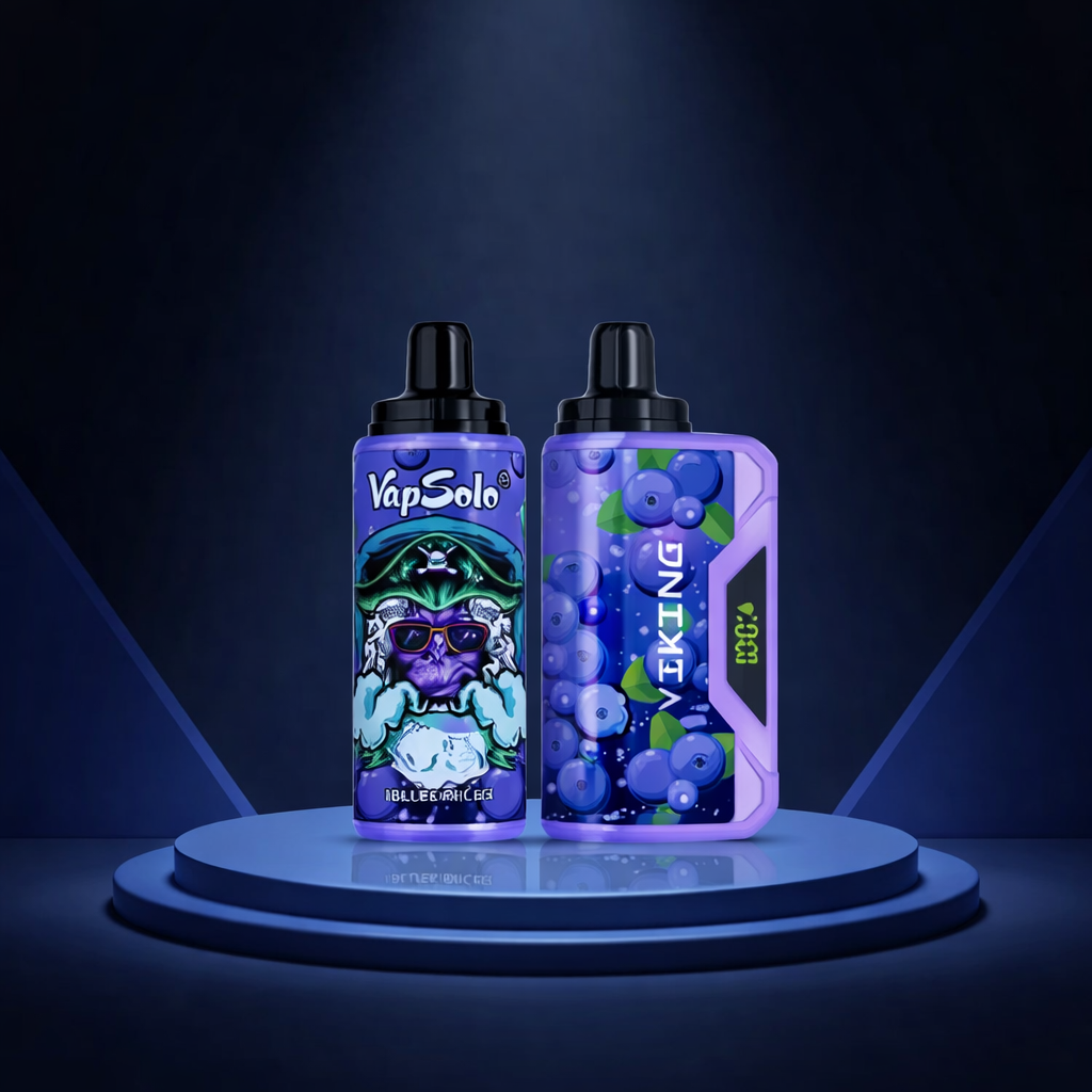 VapSolo Viking 12K España - vaper desechable con nicotina, muchas caladas, 12000 caladas